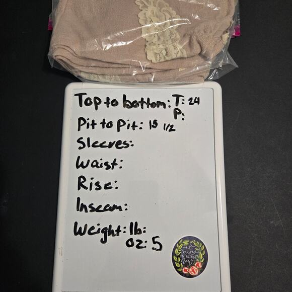 Gimmicks by BKE Womens Babydoll Lacey Keyhole Y2K Tank Top Size S Coquette Fairy - Picture 7 of 7